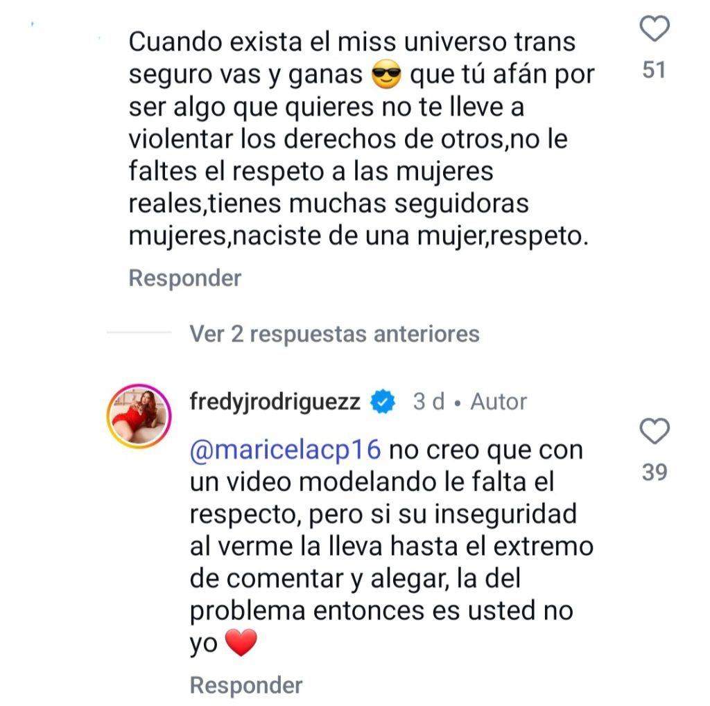 Captura Instagram La Bicha Catracha