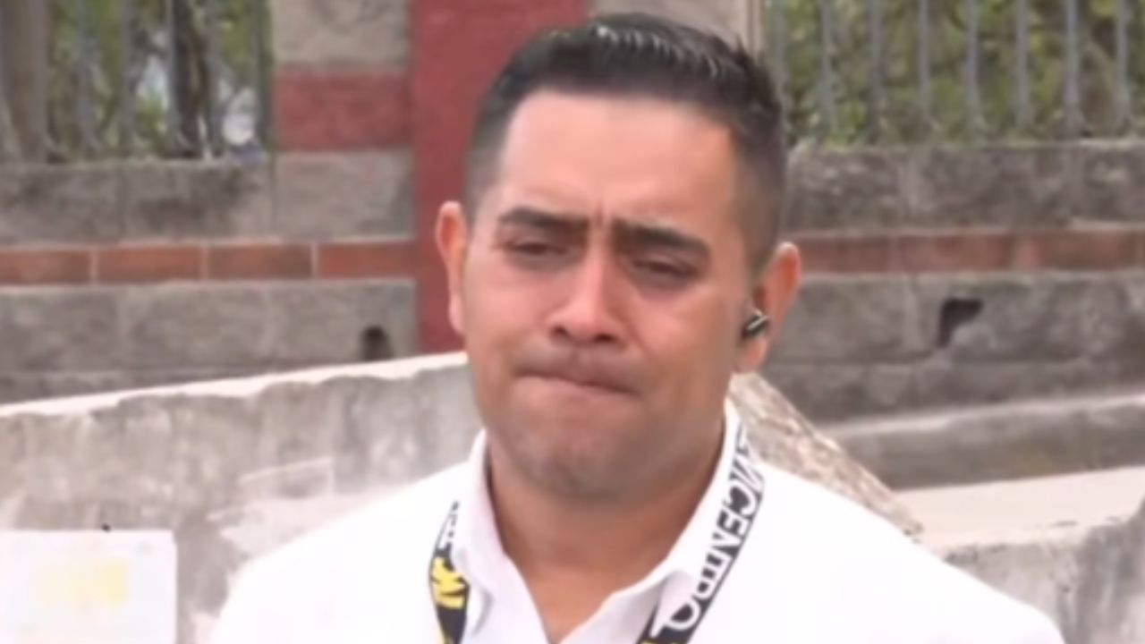 Imagen Principal de Nota: Periodista Adalid Hernández rompe en llanto tras ayudar a bebé con cardiopatía