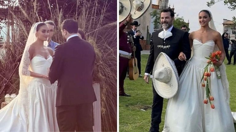 Imagen Principal de Nota: Boda de la hija de Eduardo Capetillo y Biby Gaitán  y el vestido que deslumbró a todos