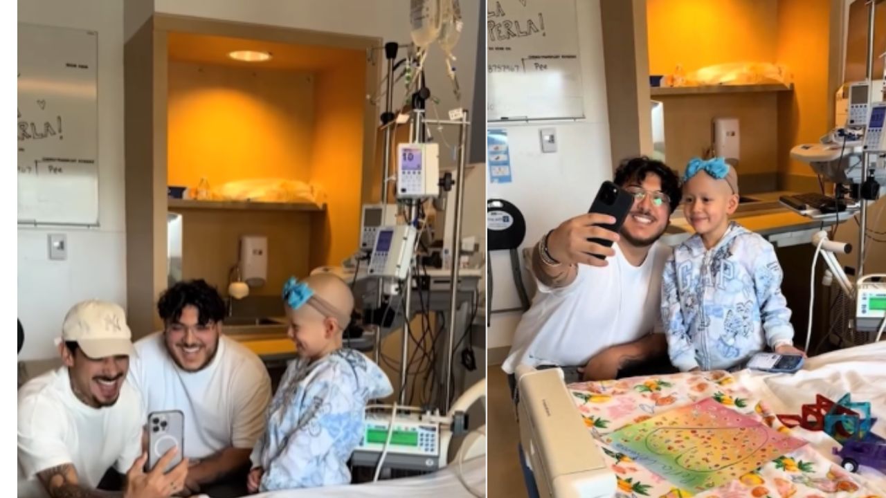 Imagen Principal de Nota: Grupo Frontera interrumpe su gira para visitar a una niña con cáncer