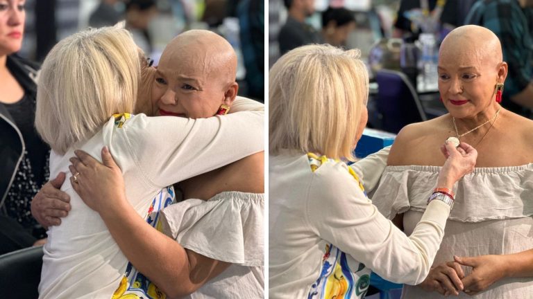 Imagen Principal de Nota: Laura Bozzo conmueve con un gesto de esperanza a mujer que lucha contra el cáncer