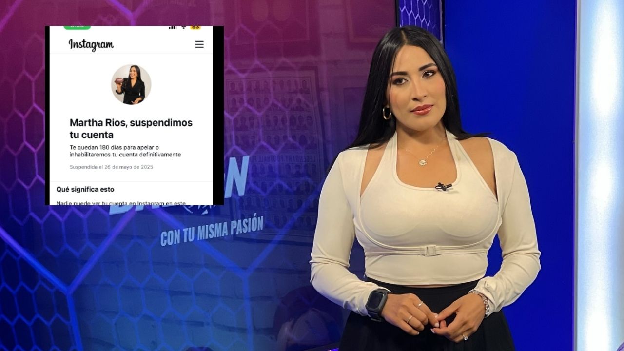 Imagen Principal de Nota: Suspenden cuenta de Instagram a Martha Ríos: ¿fue por usar ropa de 'mercado'?