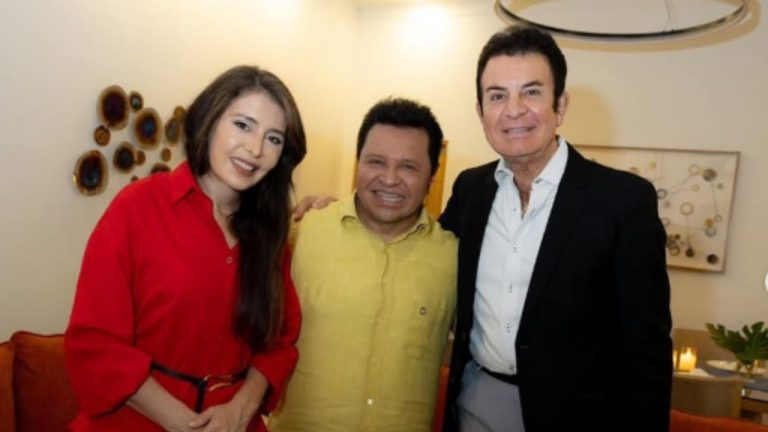 Imagen Principal de Nota: Salvador Nasralla e Iroshka Elvir reciben bendición del apóstol Guillermo Maldonado