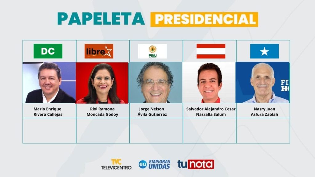 Pepeleta de candidatos 