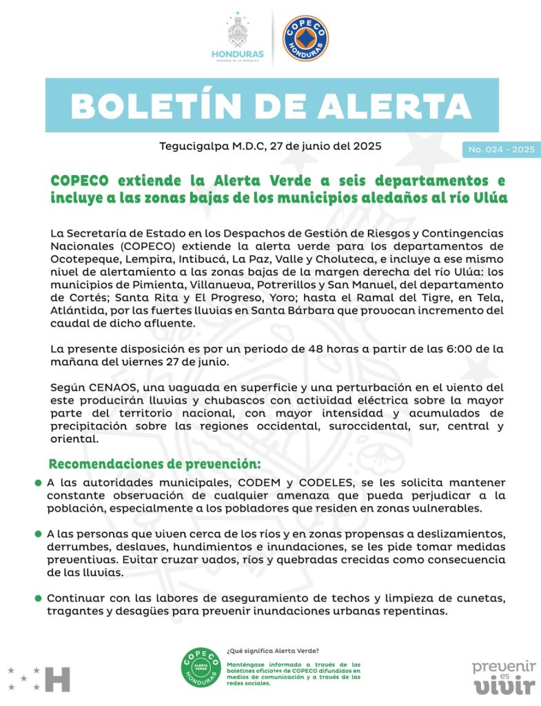 Alerta verde