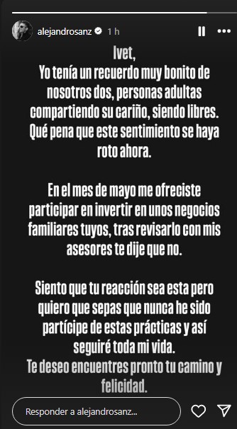 Alejandro Sanz está nuevamente bajo el escrutinio públic