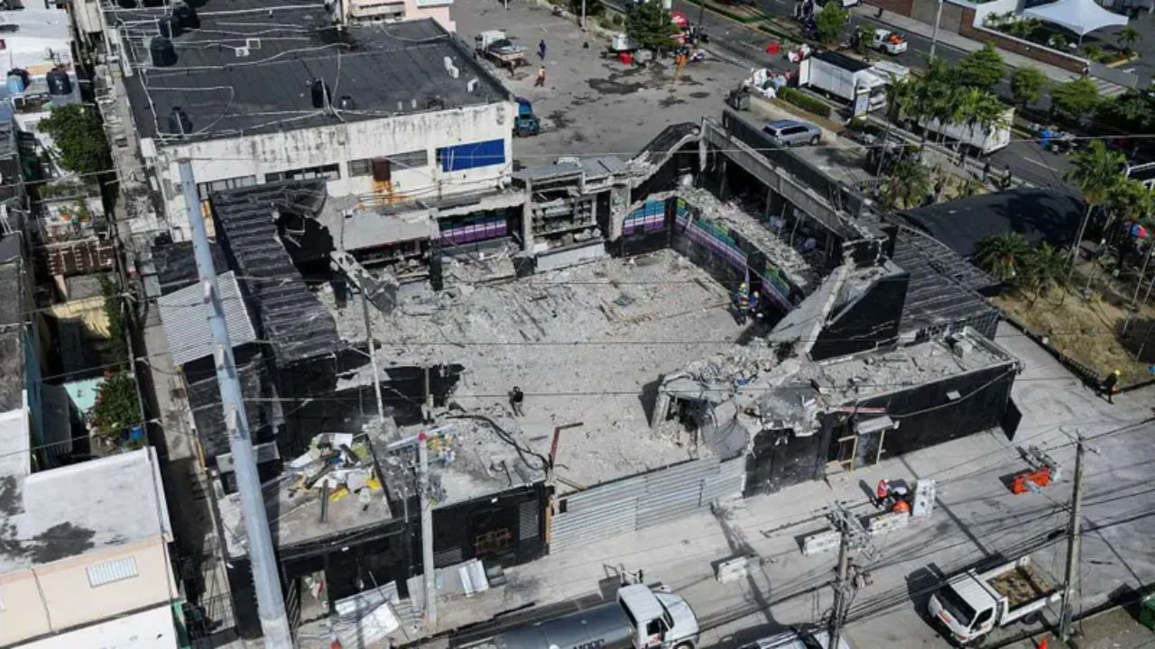 Derrumbe de la discoteca