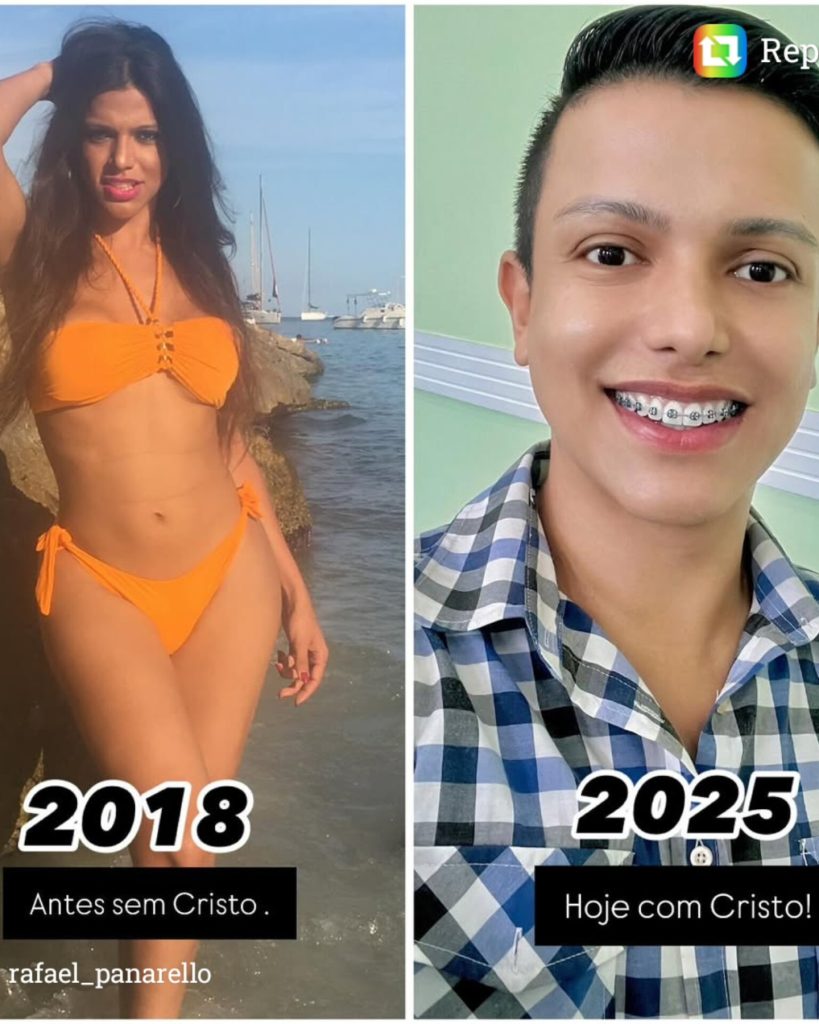 Rafael Panarello conmueve con su transformación espiritual