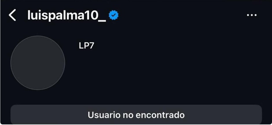 Luis Palma en Instagram