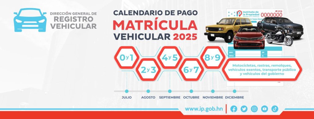 Fechas de pago matricula
