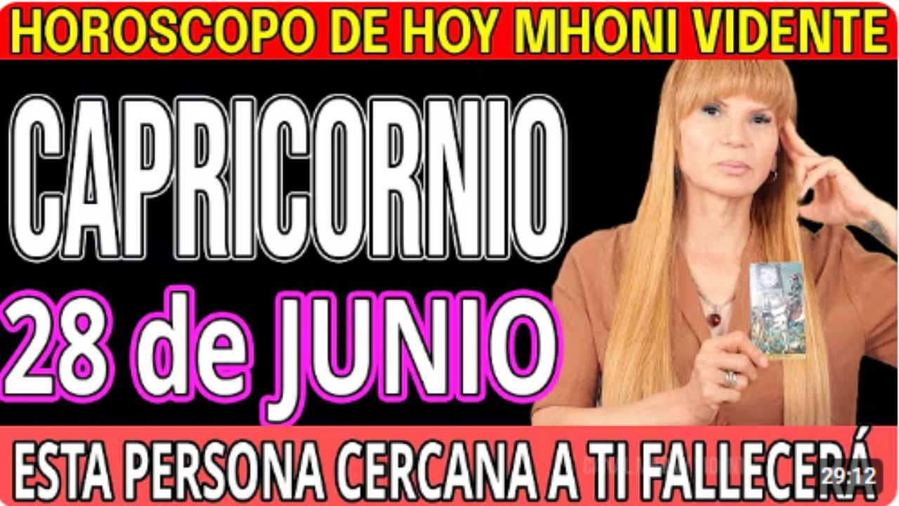 ¿Qué dice tu signo hoy? Horóscopo del 28 de junio según Mhoni Vidente