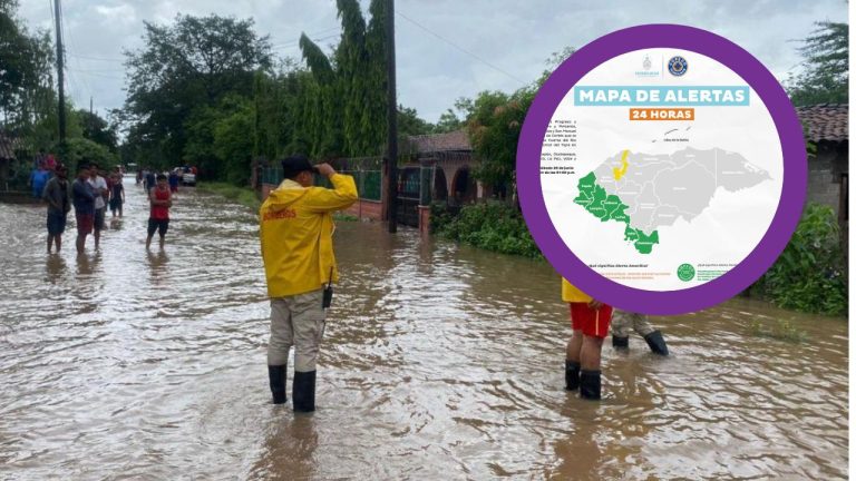 Imagen Principal de Nota: COPECO extiende Alerta Verde a siete departamentos y eleva a Amarilla en zonas del río Ulúa