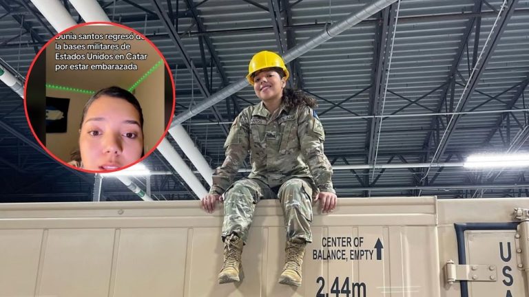 Imagen Principal de Nota: ¿Dunia Santos embarazada? Esto fue lo que dijo la militar hondureña