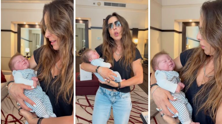 Imagen Principal de Nota: Kate del Castillo sorprende al presentar a su 'bebé' y dice: 'Acaba de nacer'
