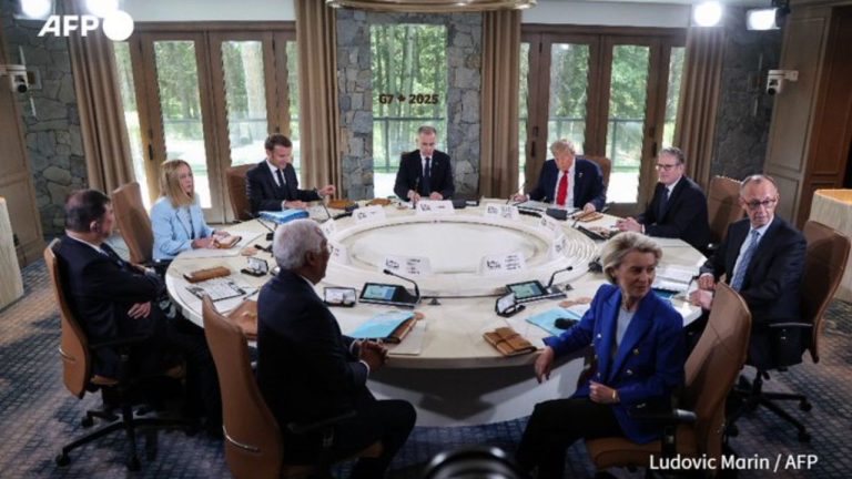Imagen Principal de Nota: Claudia Sheinbaum y Donald Trump se reunirán por primera vez en la cumbre G7: ¿qué temas están en juego?