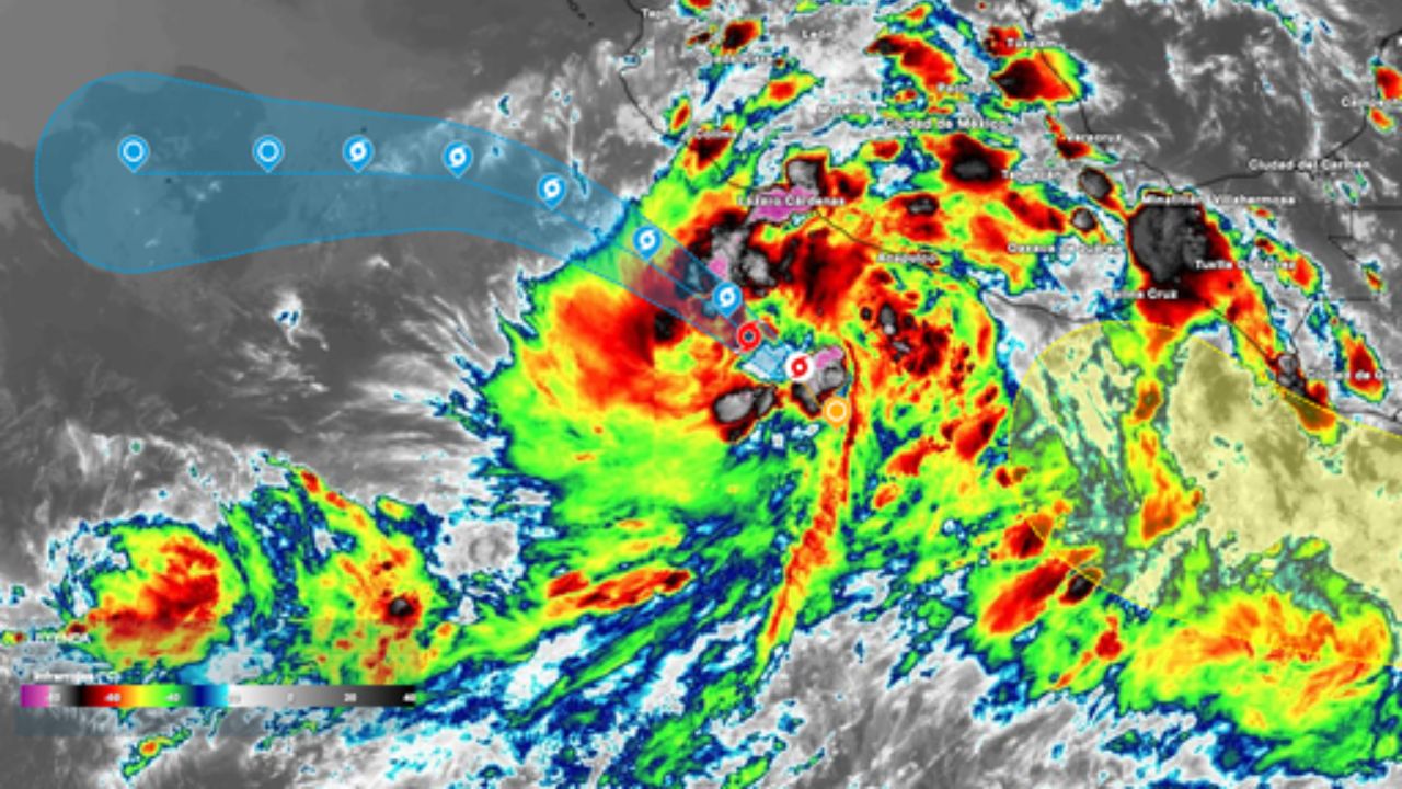 Imagen Principal de Nota: Tormenta tropical Dalila se forma en el Pacífico: ¿afectará a Honduras?