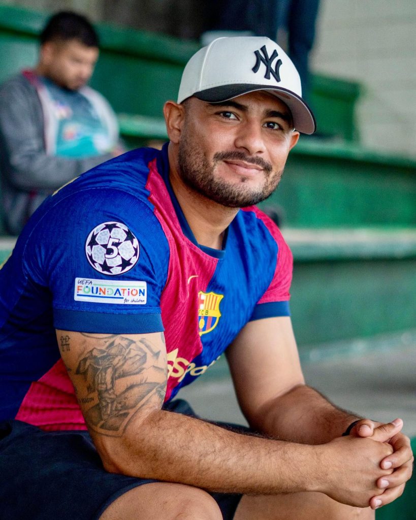 Marlon Menocal, el entrenador físico que impulsa al Club Deportivo Choloma