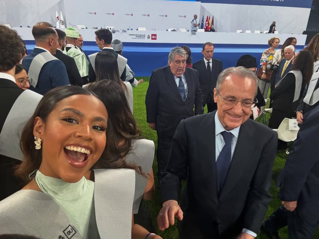 Paola García con Rosendo García