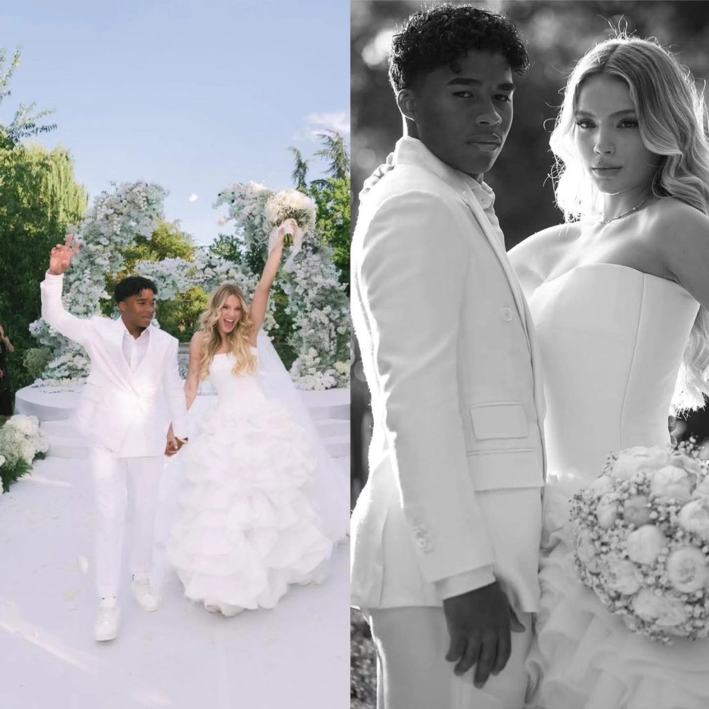 Matrimonio de Endrick (Real Madrid) y Gabriely Miranda