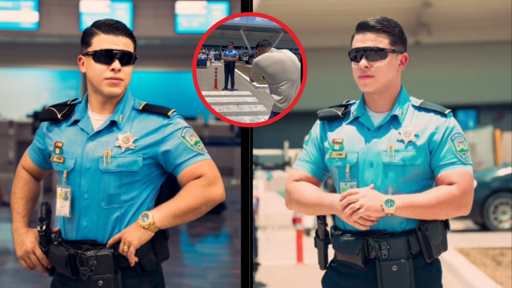  Cristian Pérez, el policía hondureño 