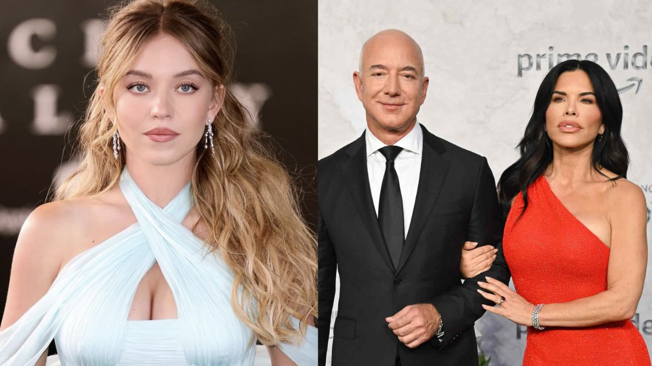 Sydney Sweeney lanza línea de lencería con apoyo de Jeff Bezos y Lauren Sánchez