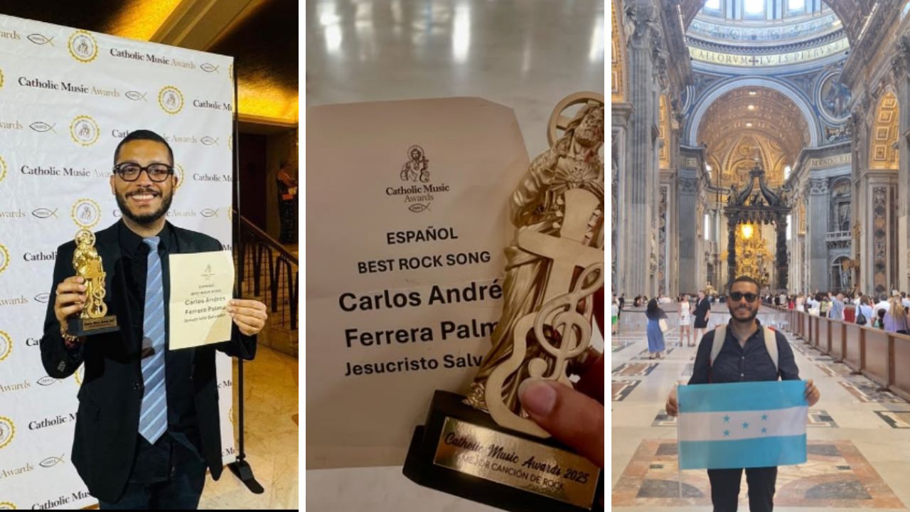 Imagen Principal de Nota: Andrés Ferrera gana premio internacional por su música católica evangelizadora