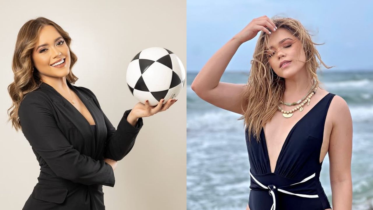 Erika Williams enciende las redes: la presentadora  deslumbra en bikini desde la playa