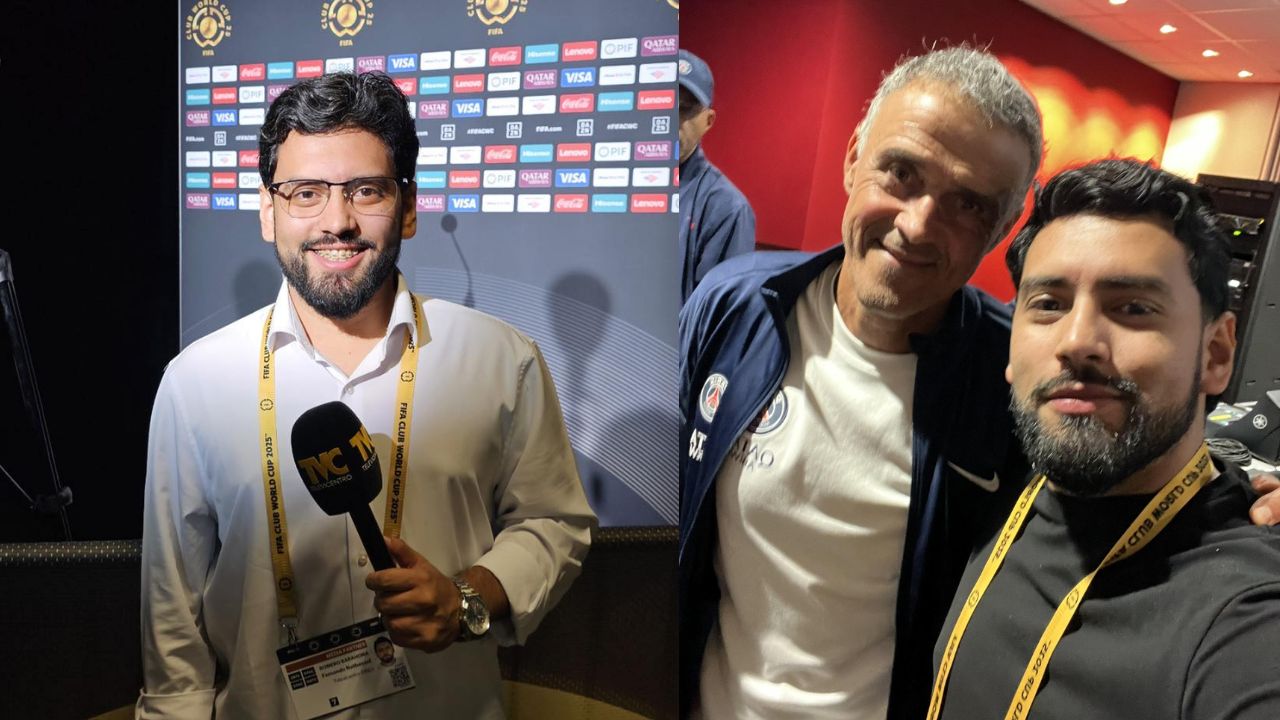 Periodista hondureño destaca en histórica cobertura del Mundial de Clubes