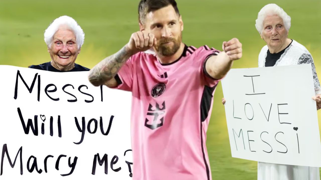 Abuela de 98 años le propone matrimonio a Messi y su respuesta se vuelve viral