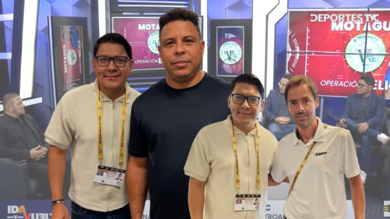 'Quería besarlo': periodista de Deportes TVC revela lo que sintió al conocer a Ronaldo Nazario