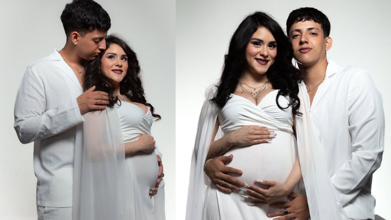 Ónice Flores confirma su embarazo con tierna sesión de fotos