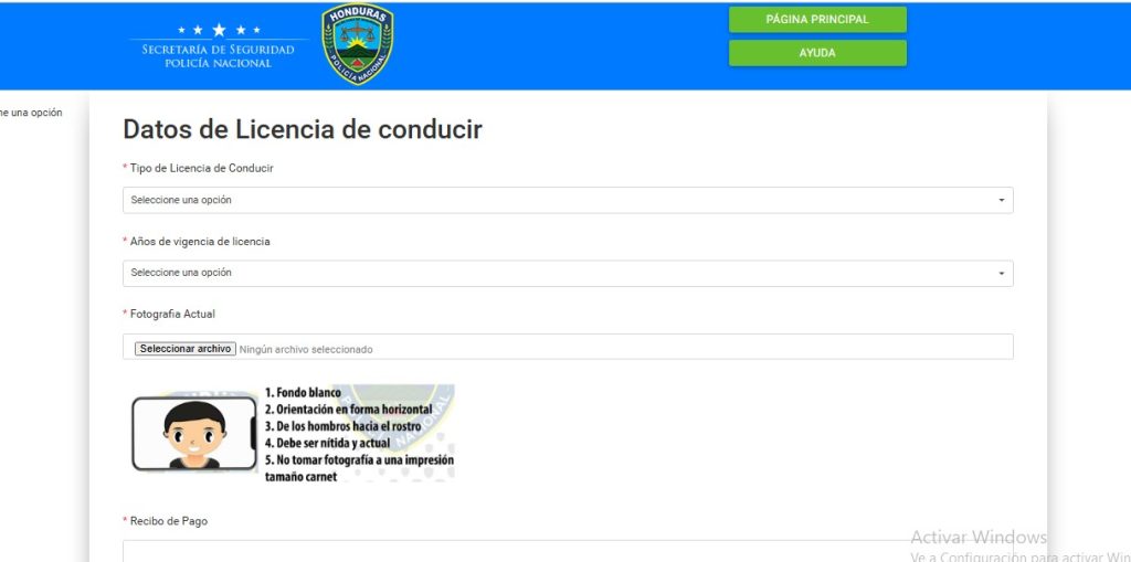 licencia de con ducir