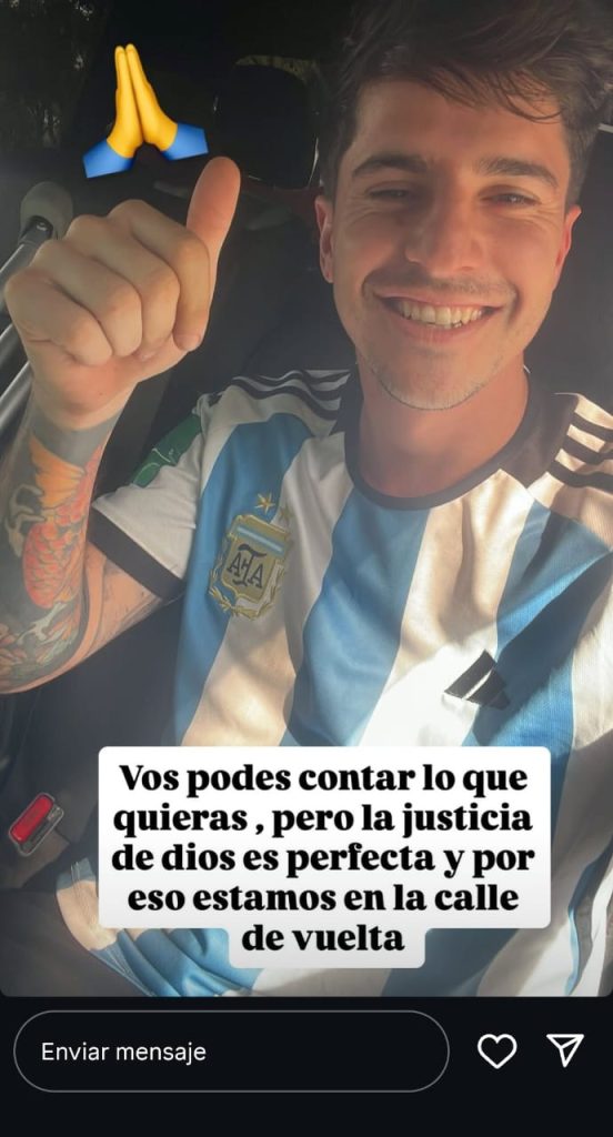 Chef argentino, pareja de presentadora