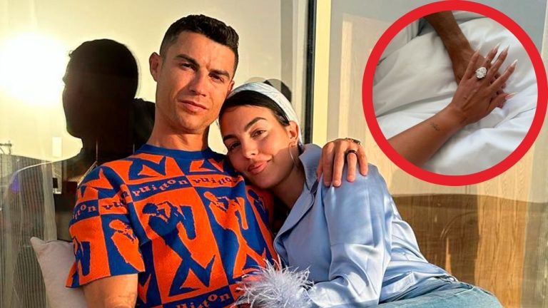 Imagen Principal de Nota: Georgina Rodríguez presume el anillo de compromiso que le dio Cristiano Ronaldo