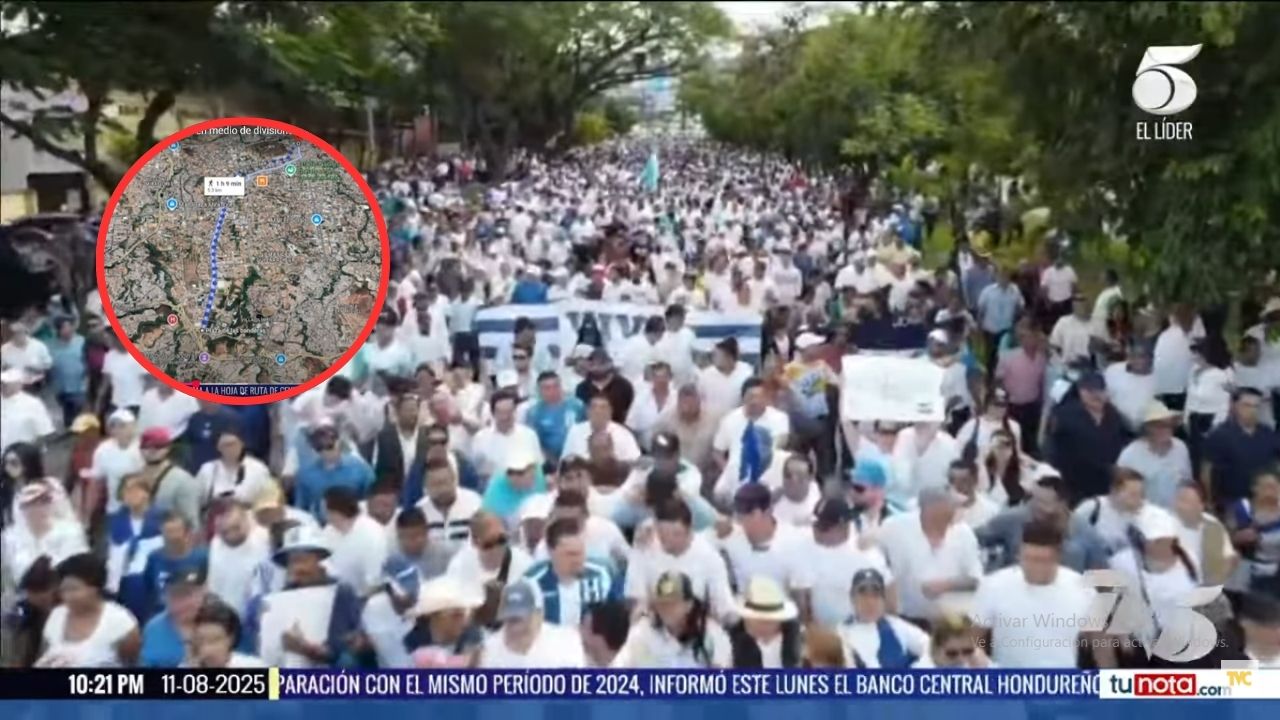 Imagen Principal de Nota: Horarios y rutas de la Caminata por la Paz en las ciudades clave de Honduras