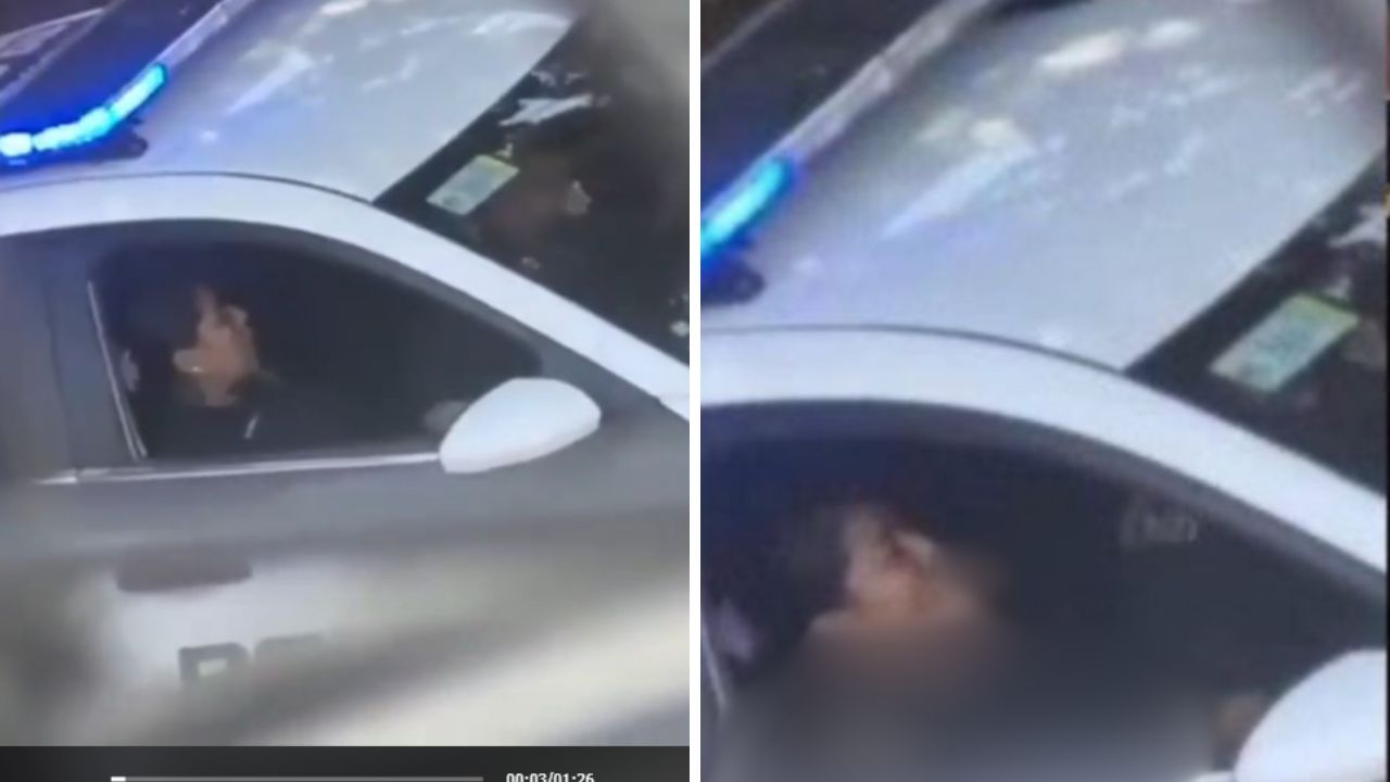 Imagen de Lady poli gritona aclara polémico video grabado dentro de una patrulla