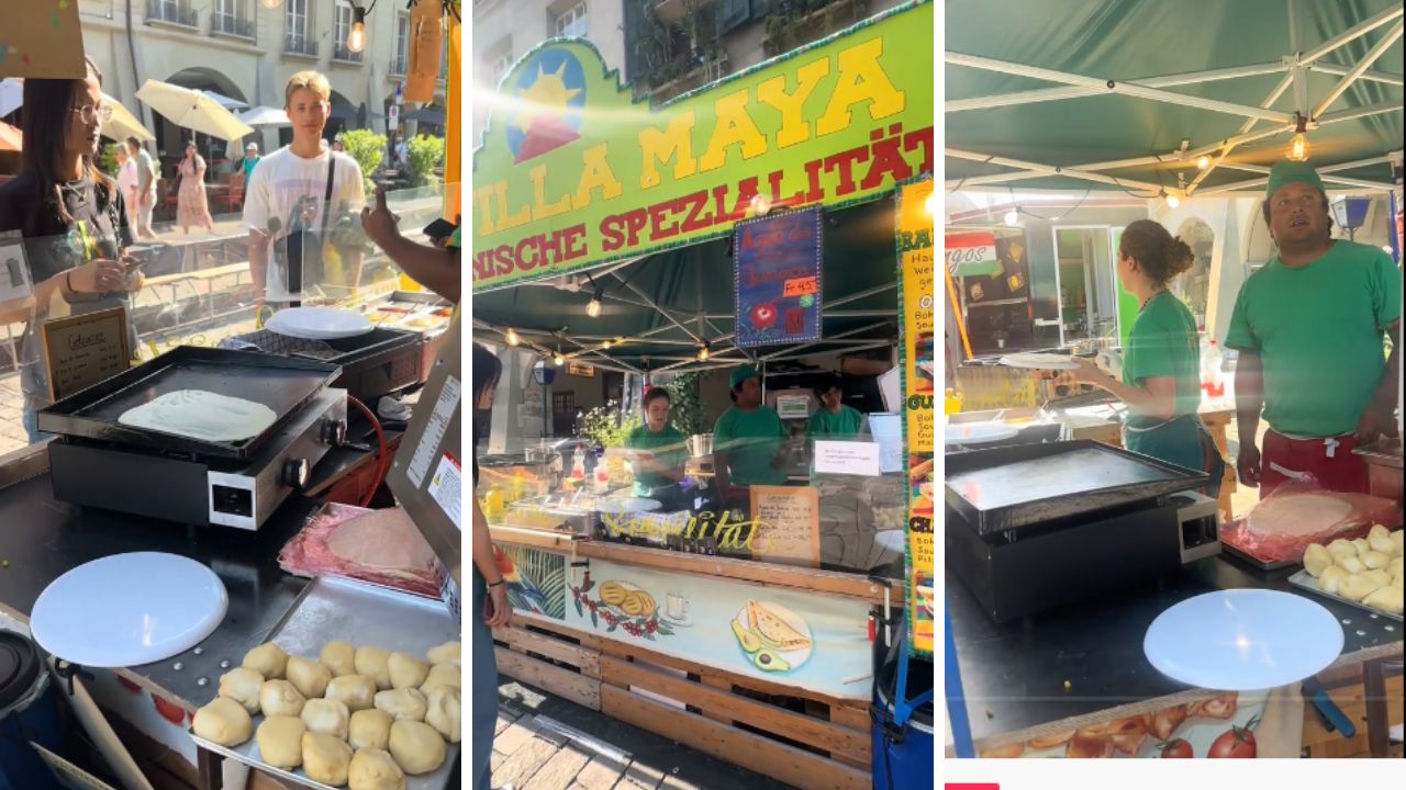 Las baleadas se roban el show en Europa, sabor catracho en Suiza