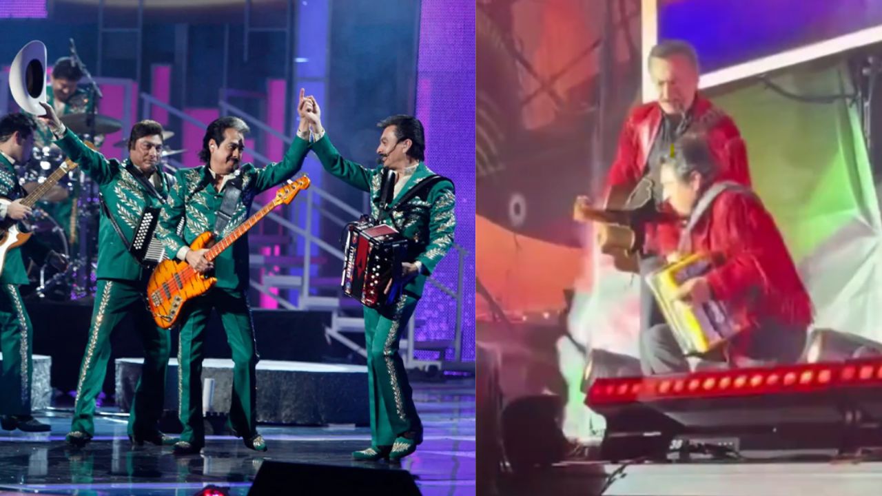 Vocalista de los Tigres del norte sufre caída en vivo ¿Tuvo consecuencias?