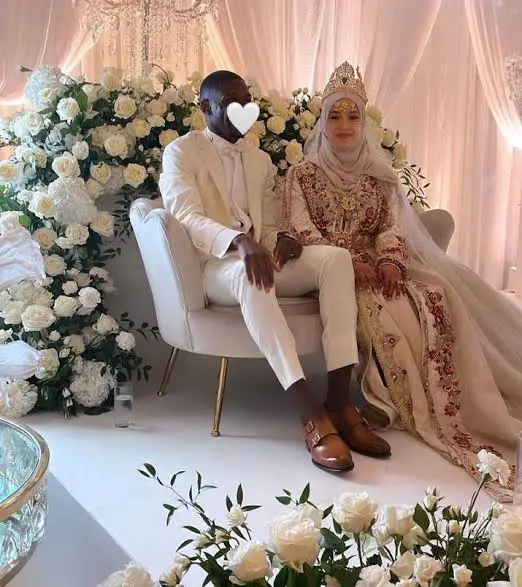 Rima Edbouche en su boda