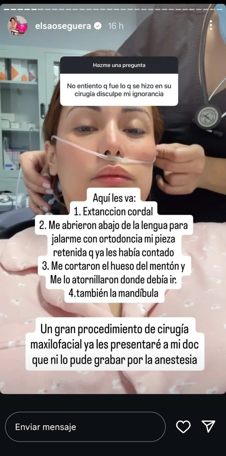 Elsa vía Instagram