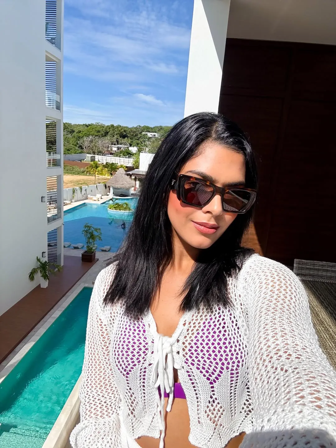 Loren con gafas