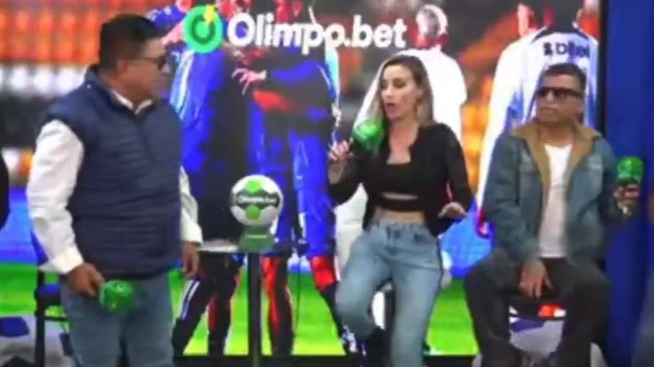 Imagen de De la cancha al ring: presentadores deportivos se agarran en vivo