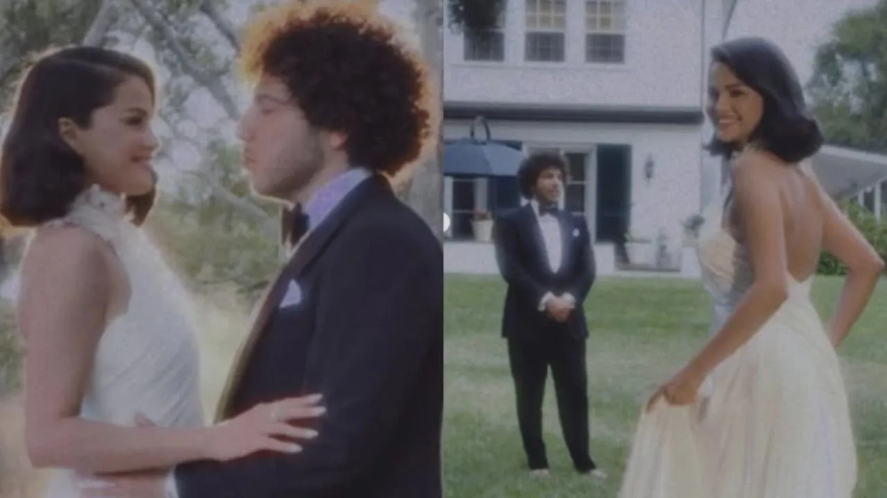 Lo que se sabe de la boda secreta de Selena Gómez y Benny Blanco