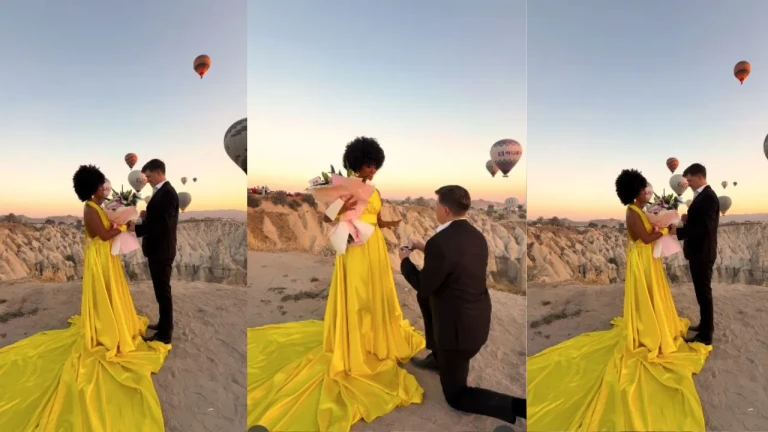 Imagen Principal de Nota: Modelo hondureña se compromete en Turquía con su novio extranjero