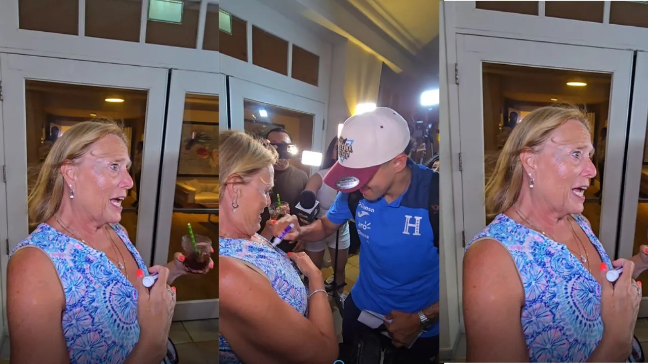 Atrevida seguidora logra autógrafo de Luis Palma en lugar inesperado
