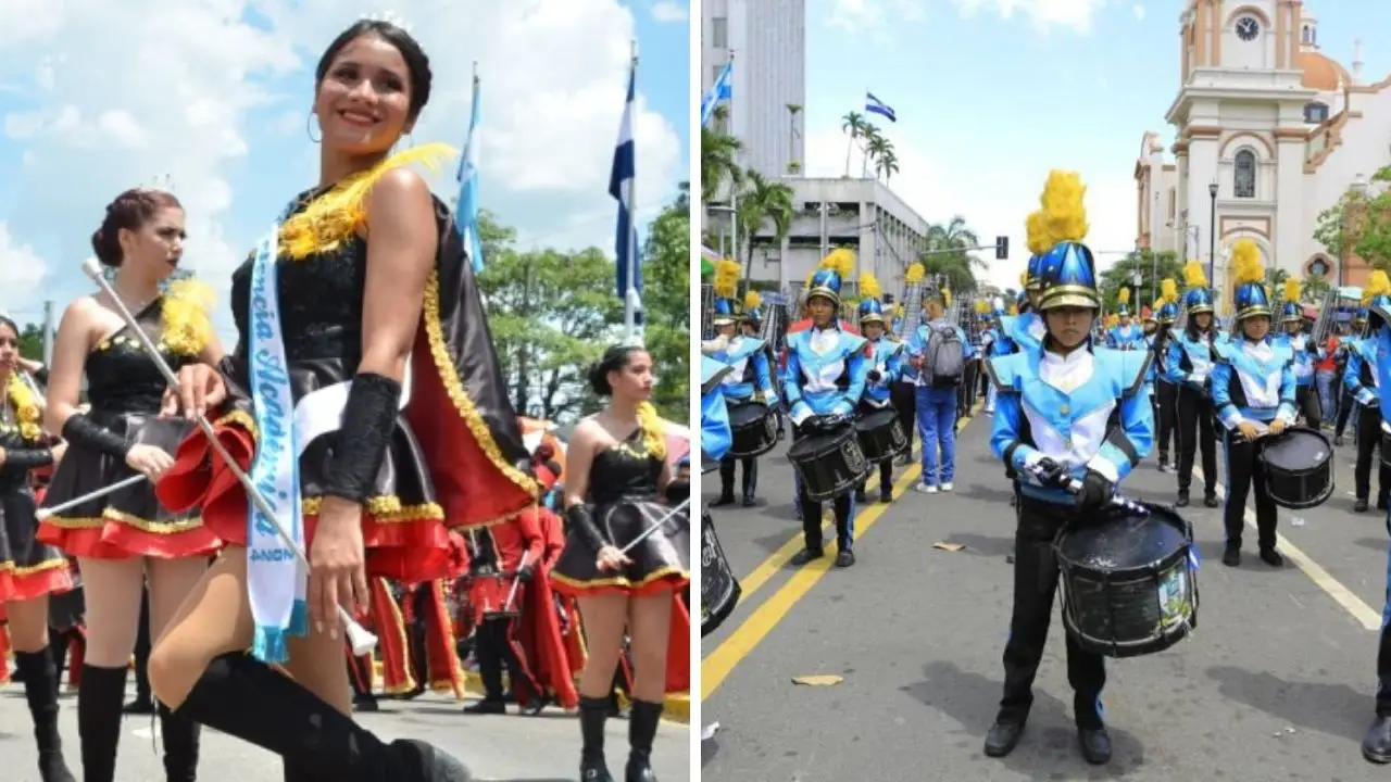 Este es el orden de los colegios para los desfiles del 15 de septiembre en San Pedro Sula