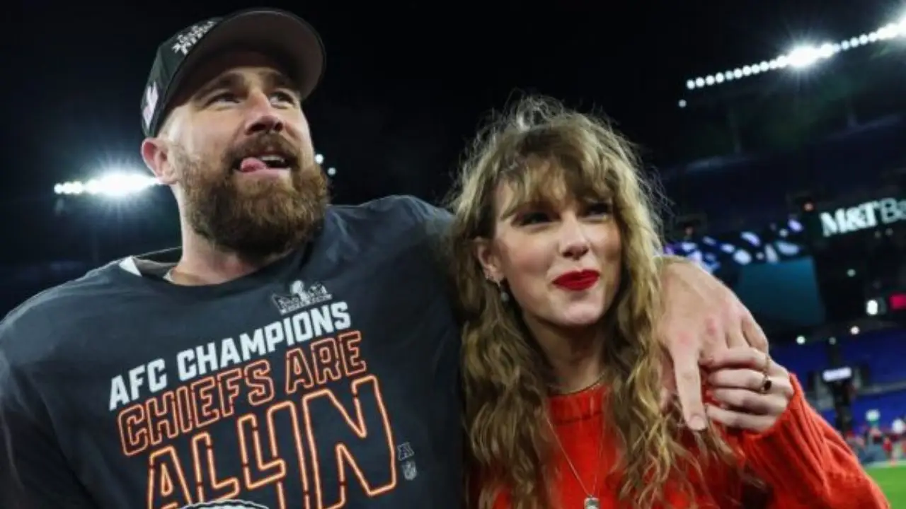 Imagen de ¿Taylor Swift embarazada? Así llegó al partido de su prometido