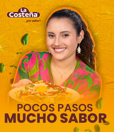 ¡Pocos pasos y mucho sabor con La Costeña!