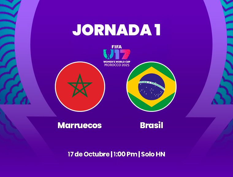 En vivo: Marruecos vs Brasil, juego disponible solo para HN