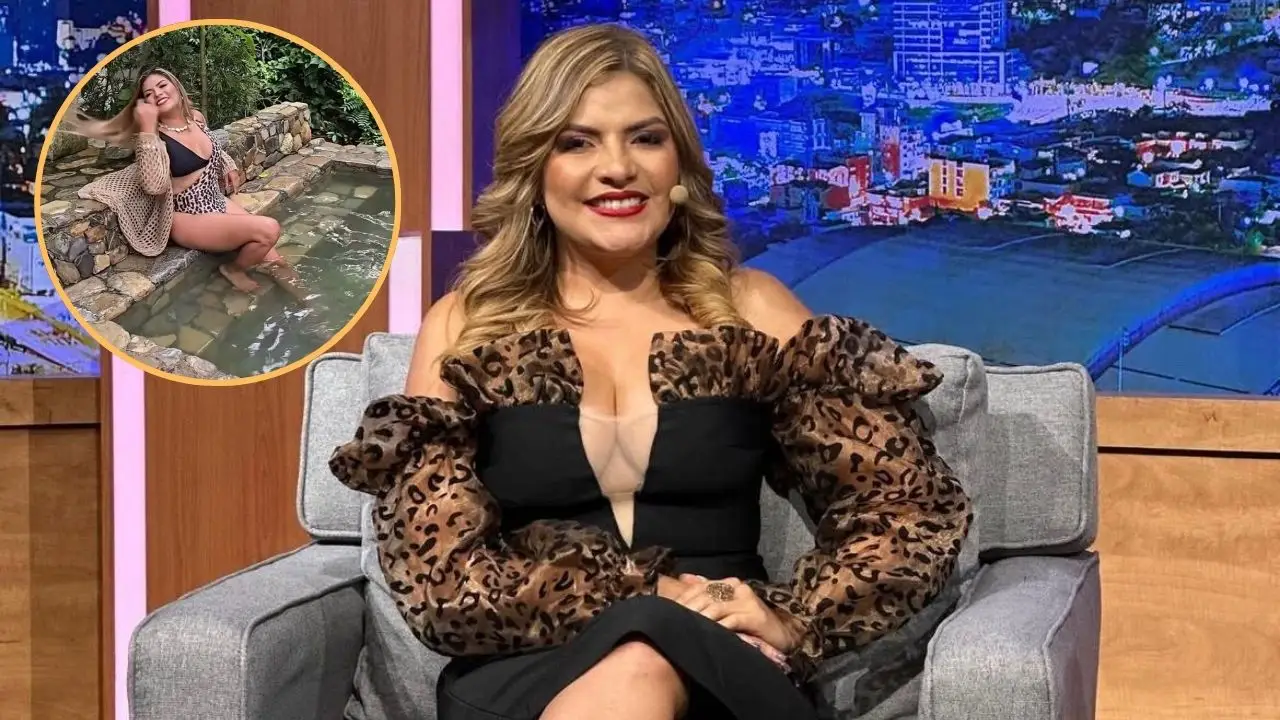 Imagen de Saraí Espinal deslumbra en traje de baño mientras disfruta spa en Copán
